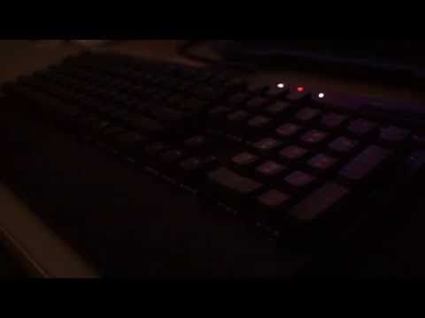 Corsair keyboard flashing lock